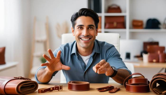 homem feliz por ganhar dinheiro com blog