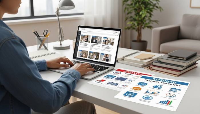 homem desenvolvendo um blog de nicho usando marketing de afiliados